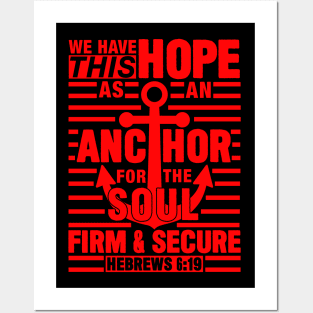 Hebrews 6:19 Posters and Art